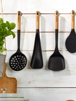 Artículos De Cocina|Utensilios De Cocina></noscript>Staub Espumadera con mango de madera de acacia Cook