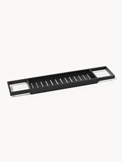 Estante de bañera de bambú Kit Accesorios De Baño|Jarrones