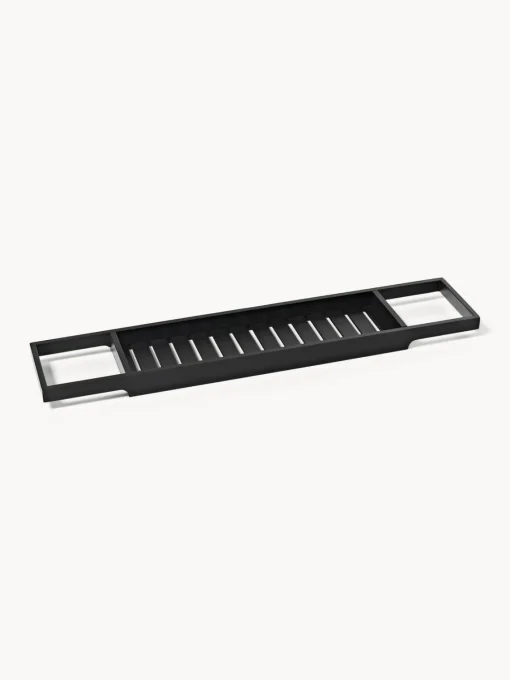 Estante de bañera de bambú Kit Accesorios De Baño|Jarrones