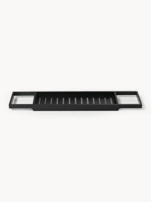 Estante de bañera de bambú Kit Accesorios De Baño|Jarrones