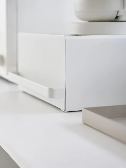 Almacenaje De Cocina>Yamazaki Estante de cocina extraíble Tower Blanco
