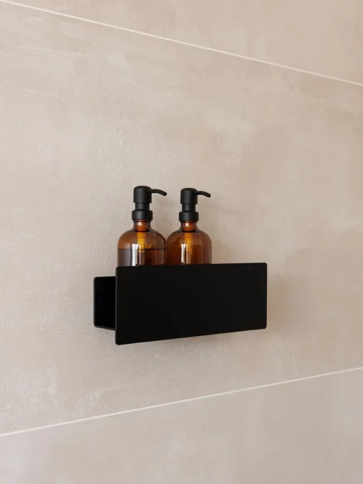 Accesorios De Baño|Jarrones>Metallbude Estante de ducha de metal artesanal Shea, 30 cm