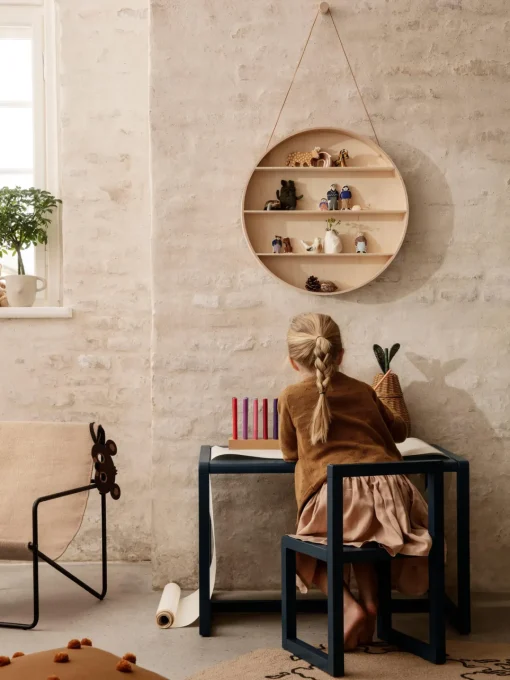 Online Estante de pared de madera Dorm Niños Decoración Infantil|Almacenaje Infantil