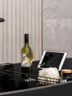 Outlet Estante para bañera Tubad Accesorios De Baño|Jarrones