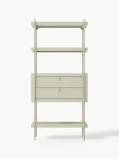 Librerías|Estanterías></noscript>Westwing Collection Estantería alta con cajones Rio Beige