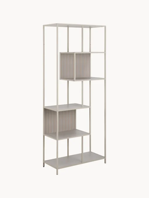 Librerías|Estanterías> Estantería alta Seaford Gris claro