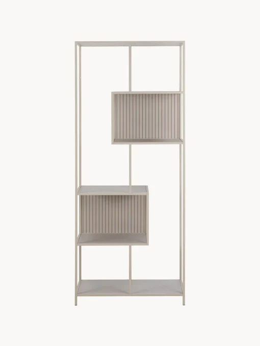 Librerías|Estanterías> Estantería alta Seaford Gris claro