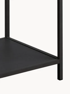 Librerías|Estanterías></noscript> Estantería alta Seaford Negro