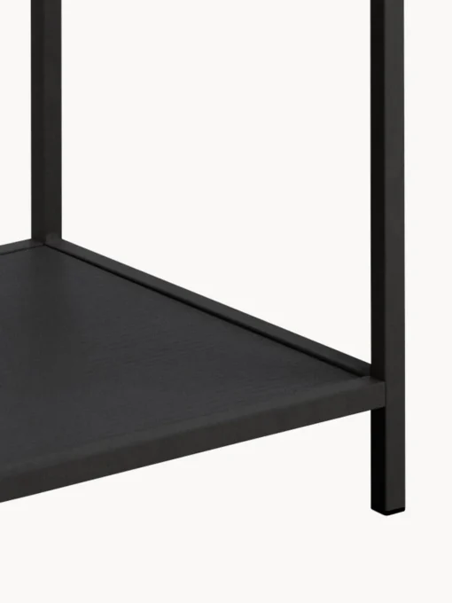 Librerías|Estanterías> Estantería alta Seaford Negro