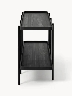 Librerías|Estanterías></noscript>Westwing Collection Estantería baja de madera Renee Negro
