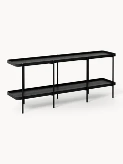 Librerías|Estanterías></noscript>Westwing Collection Estantería baja de madera Renee Negro
