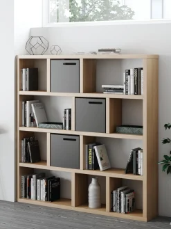 Librerías|Estanterías></noscript> Estantería Berlin Madera de roble