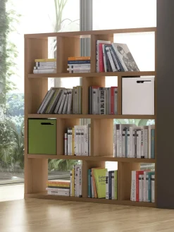 Librerías|Estanterías></noscript> Estantería Berlin Madera de roble