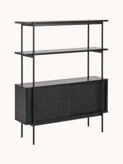 Librerías|Estanterías> Estantería con puertas correderas Angus