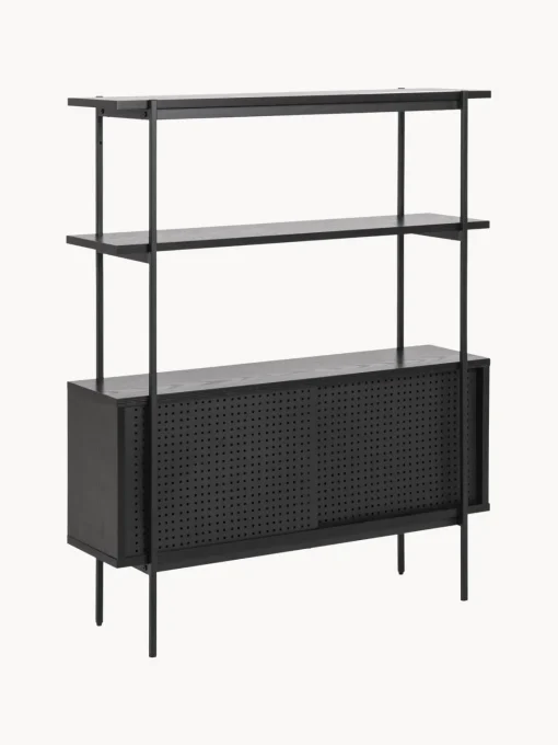 Librerías|Estanterías> Estantería con puertas correderas Angus