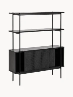 Librerías|Estanterías></noscript> Estantería con puertas correderas Angus
