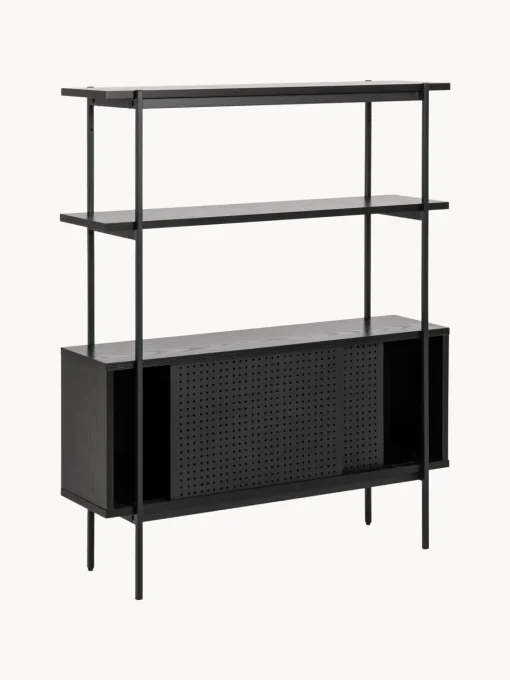 Librerías|Estanterías> Estantería con puertas correderas Angus