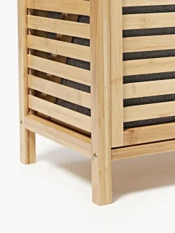 Armarios De Baño|Estanterías De Baño></noscript>Westwing Collection Estantería de baño de con cestos de ropa Kit Bambú