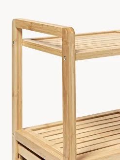 Armarios De Baño|Estanterías De Baño></noscript>Westwing Collection Estantería de baño de con cestos de ropa Kit Bambú