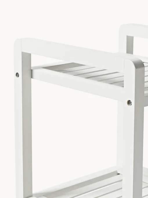 Armarios De Baño|Armarios De Baño>Westwing Collection Estantería de baño de bambú Kit Blanco