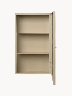 Armarios De Baño|Estanterías De Baño></noscript>Ferm Living Estantería de baño de pared Haze Transparente, beige claro