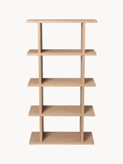 Librerías|Estanterías>Ferm Living Estantería de madera Kona Madera de roble lacada en claro