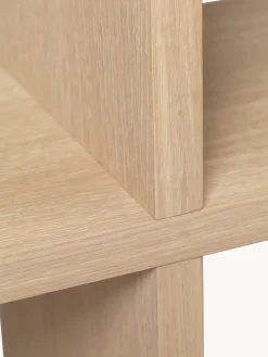 Librerías|Estanterías De Oficina></noscript>Ferm Living Estantería de madera Kona Madera de roble lacada en claro