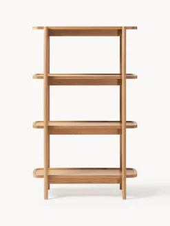 Librerías|Estanterías De Oficina></noscript>Westwing Collection Estantería de madera Libby Madera clara