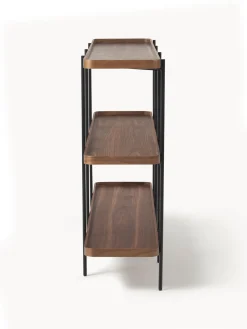 Librerías|Estanterías></noscript>Westwing Collection Estantería de madera Renee Madera de nogal