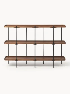 Librerías|Estanterías></noscript>Westwing Collection Estantería de madera Renee Madera de nogal