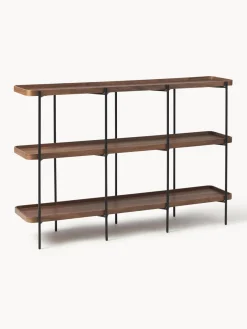 Librerías|Estanterías></noscript>Westwing Collection Estantería de madera Renee Madera de nogal