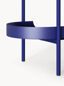 Librerías|Estanterías></noscript>Westwing Collection Estantería de metal alta Taru Azul real mate