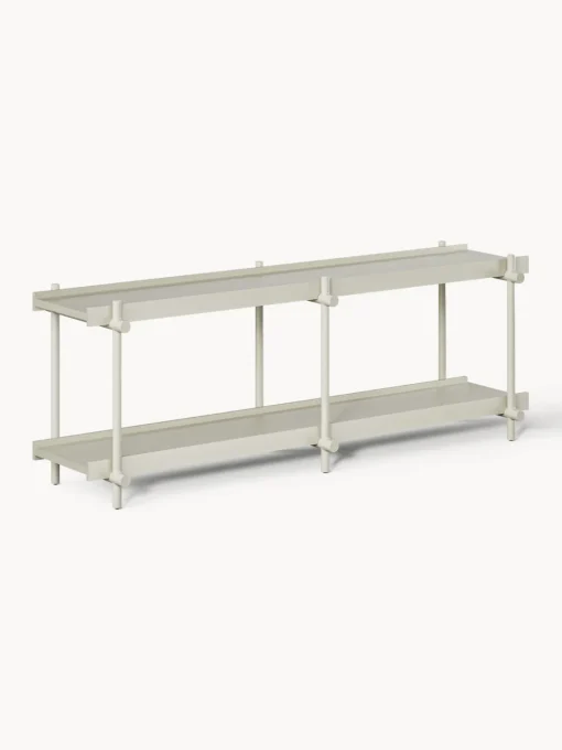 Muebles De Tv|Librerías>Westwing Collection Estantería de metal Lana Beige claro