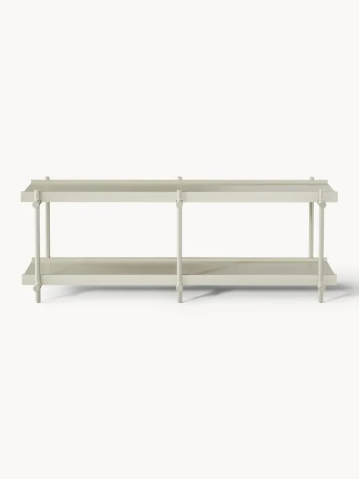 Muebles De Tv|Librerías>Westwing Collection Estantería de metal Lana Beige claro