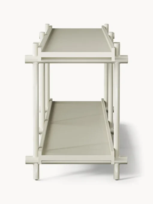 Muebles De Tv|Librerías>Westwing Collection Estantería de metal Lana Beige claro