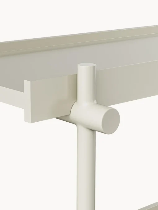 Librerías|Muebles De Tv>Westwing Collection Estantería de metal Lana Beige claro