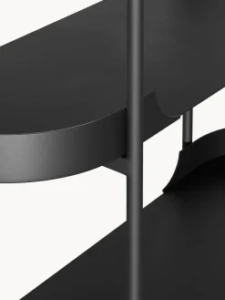 Librerías|Estanterías></noscript>Westwing Collection Estantería de metal Taru Negro mate