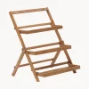 Clearance Estantería escalera de madera de acacia Victora Maceteros|Jarrones