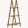Maceteros|Jarrones> Estantería escalera de madera de acacia Victora