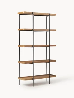 Librerías|Estanterías De Oficina>Westwing Collection Estantería grande de madera Renne Madera de fresno
