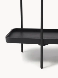 Librerías|Estanterías De Oficina></noscript>Westwing Collection Estantería grande de madera Renne Madera de fresno lacada en negro