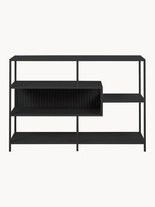 Librerías|Estanterías> Estantería Seaford Negro