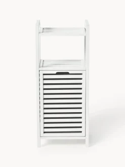 Cestos De La Ropa|Jarrones></noscript>Westwing Collection Estanteria de baño con cesta de lavandería Kit Blanco