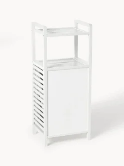 Cestos De La Ropa|Jarrones></noscript>Westwing Collection Estanteria de baño con cesta de lavandería Kit Blanco