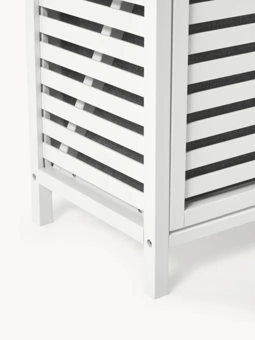 Cestos De La Ropa|Jarrones>Westwing Collection Estanteria de baño con cesta de lavandería Kit Blanco