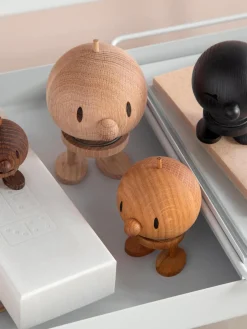 Figuras Decorativas|Jarrones>Hoptimist Figura decorativa Bumble, Al 11 cm Madera de roble