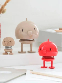 Figuras Decorativas|Jarrones></noscript>Hoptimist Figura decorativa Bumble, 11 cm Rojo