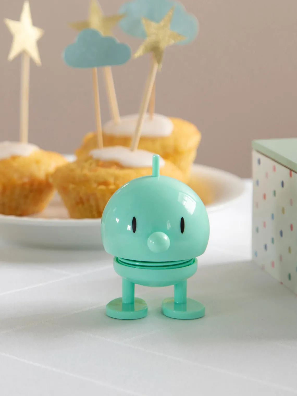 Figuras Decorativas|Jarrones>Hoptimist Figura decorativa Bumble, 8 cm Verde menta