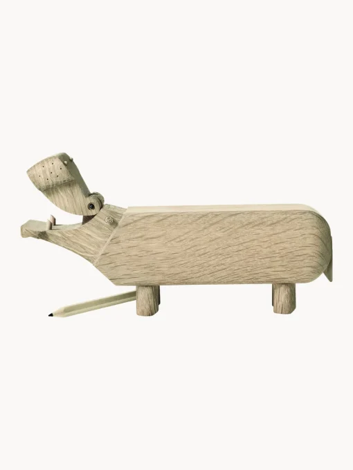 Figuras Decorativas|Jarrones>KAY BOJESEN Figura decorativa de madera de roble Hippo
