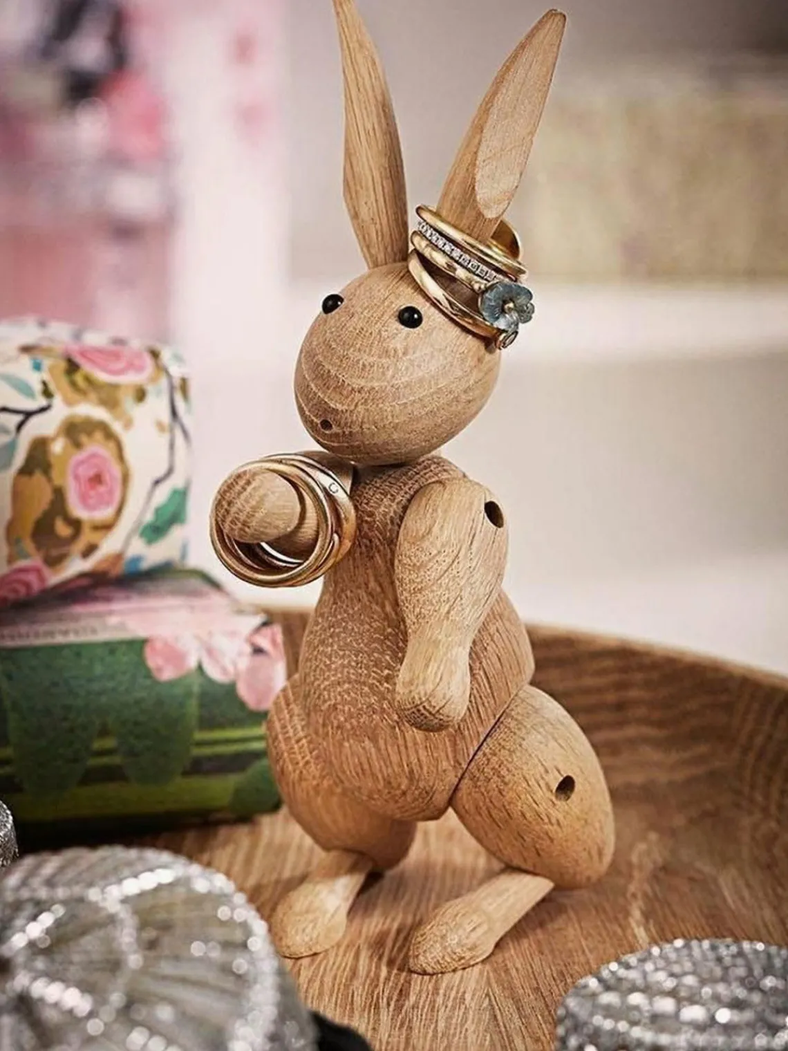 Figuras Decorativas|Jarrones>KAY BOJESEN Figura decorativa hecha a mano Conejo